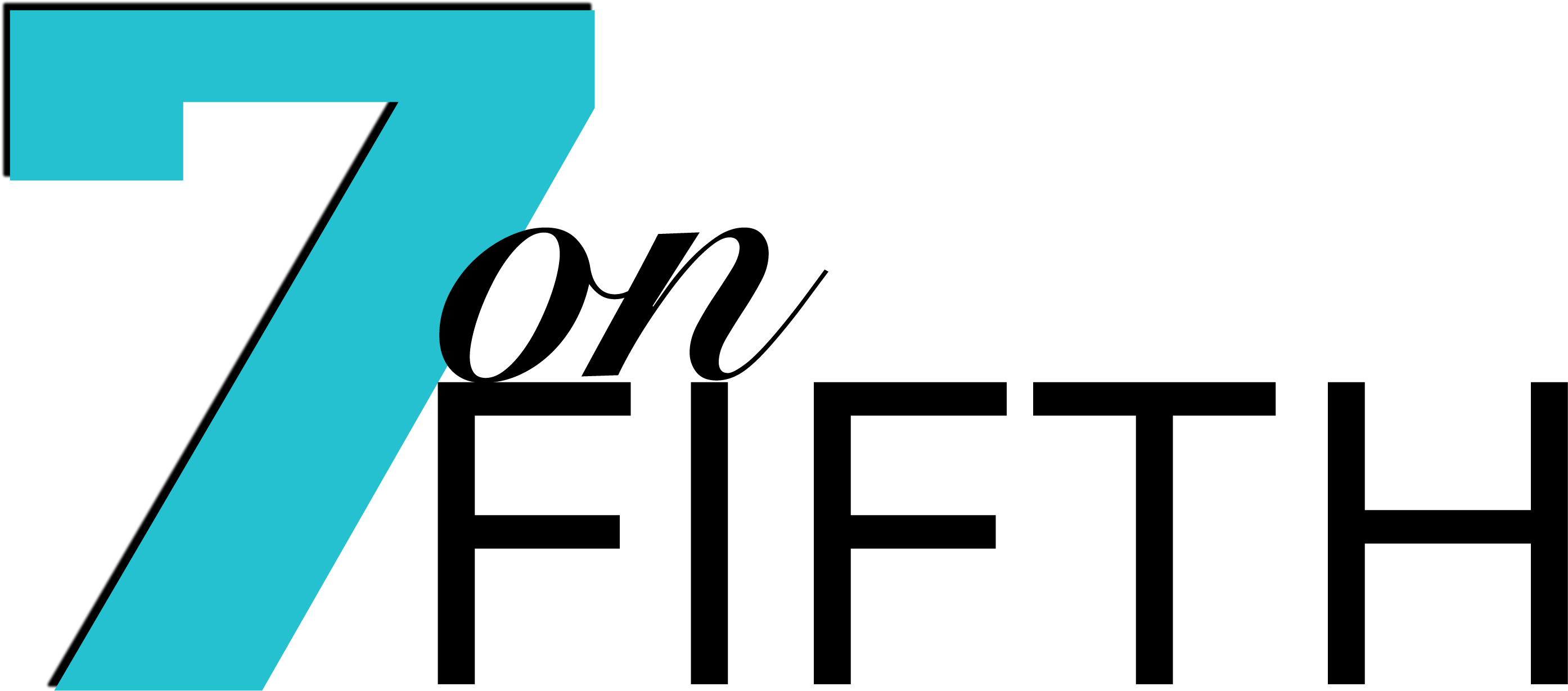 7 On Fifth Clipart (2847x1296), Png Download