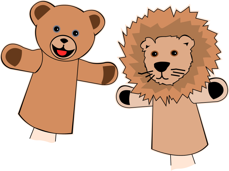 Puppets Clipart - Png Download (800x599), Png Download