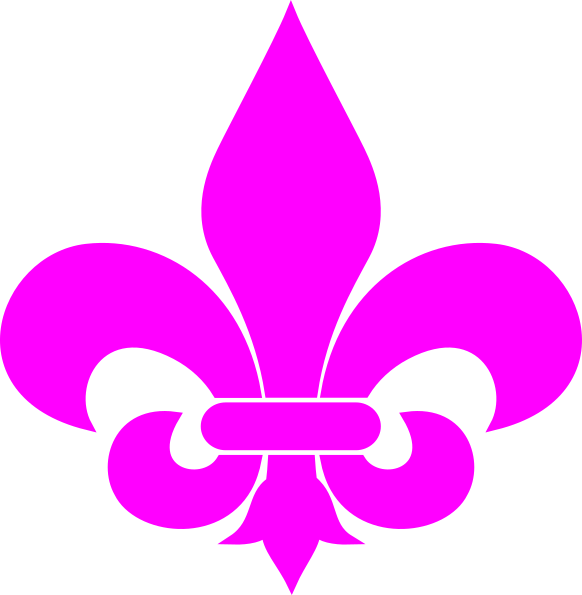 Green Fleur De Lis Transparent Background Clipart (582x595), Png Download