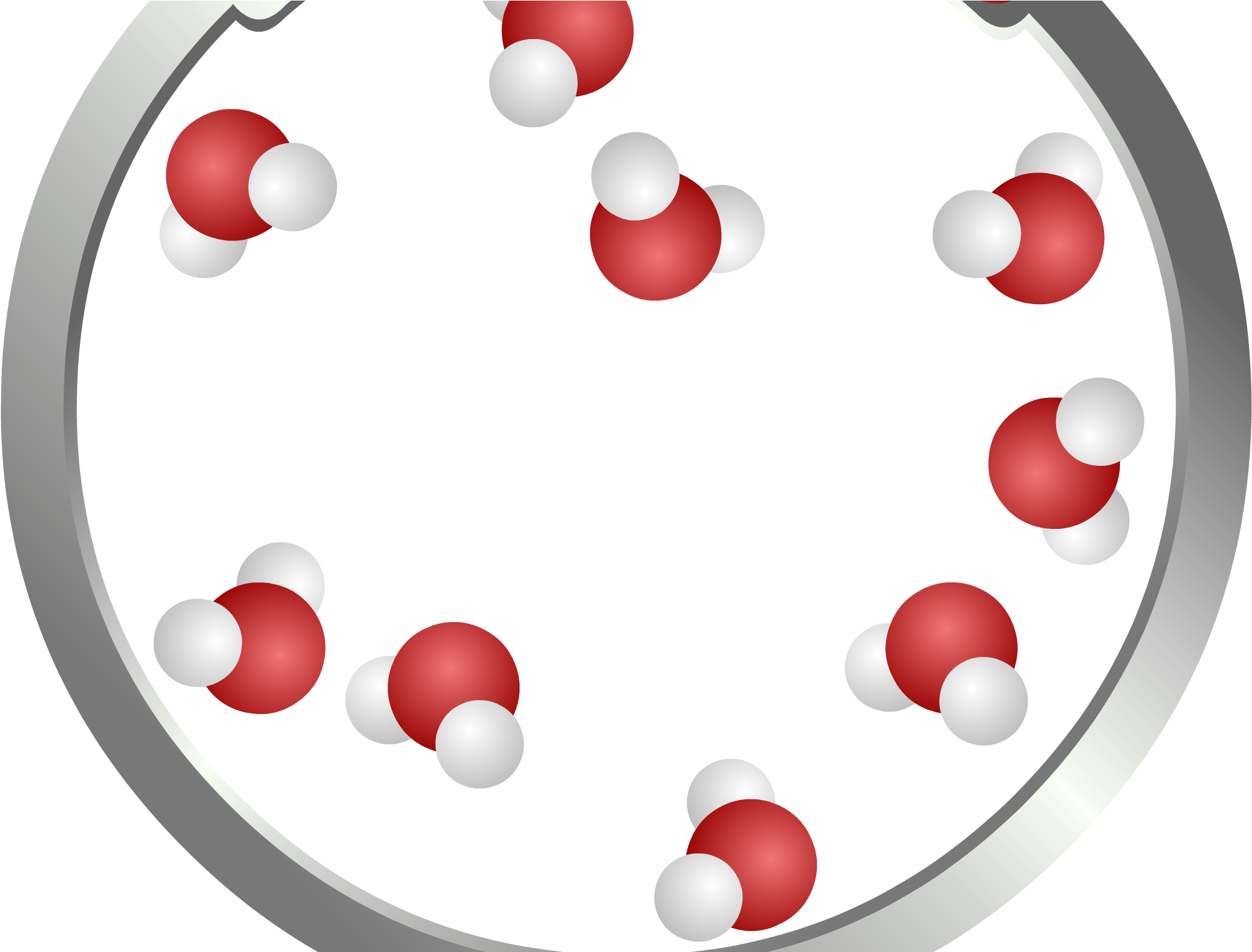 Types Of Matter Solids, Liquids And Gases - Matter Gas Clipart (2111x1583), Png Download