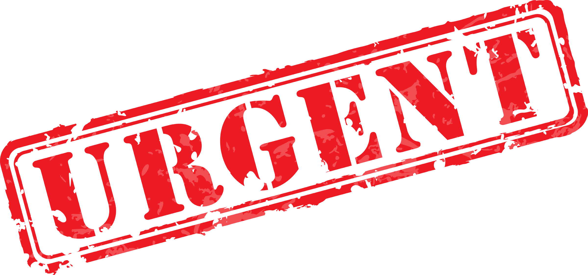 Urgent Rubber Stamp Computer Training Clip Art Volunteer - La-96 Nike Missile Site - Png Download (2400x1125), Png Download