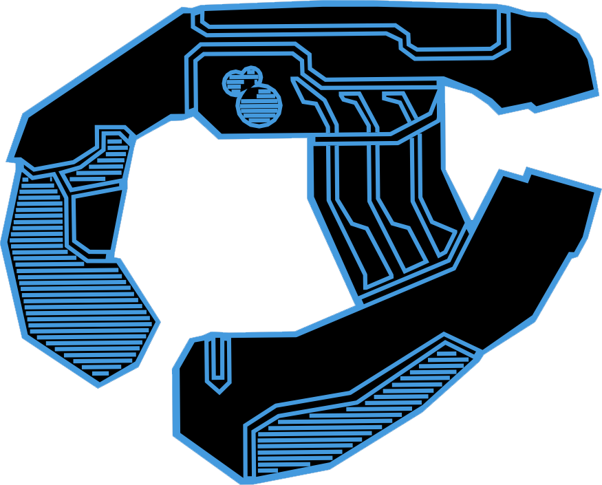 Halo Wars Clipart Energy Sword - Halo Plasma Pistol Art - Png Download (875x705), Png Download