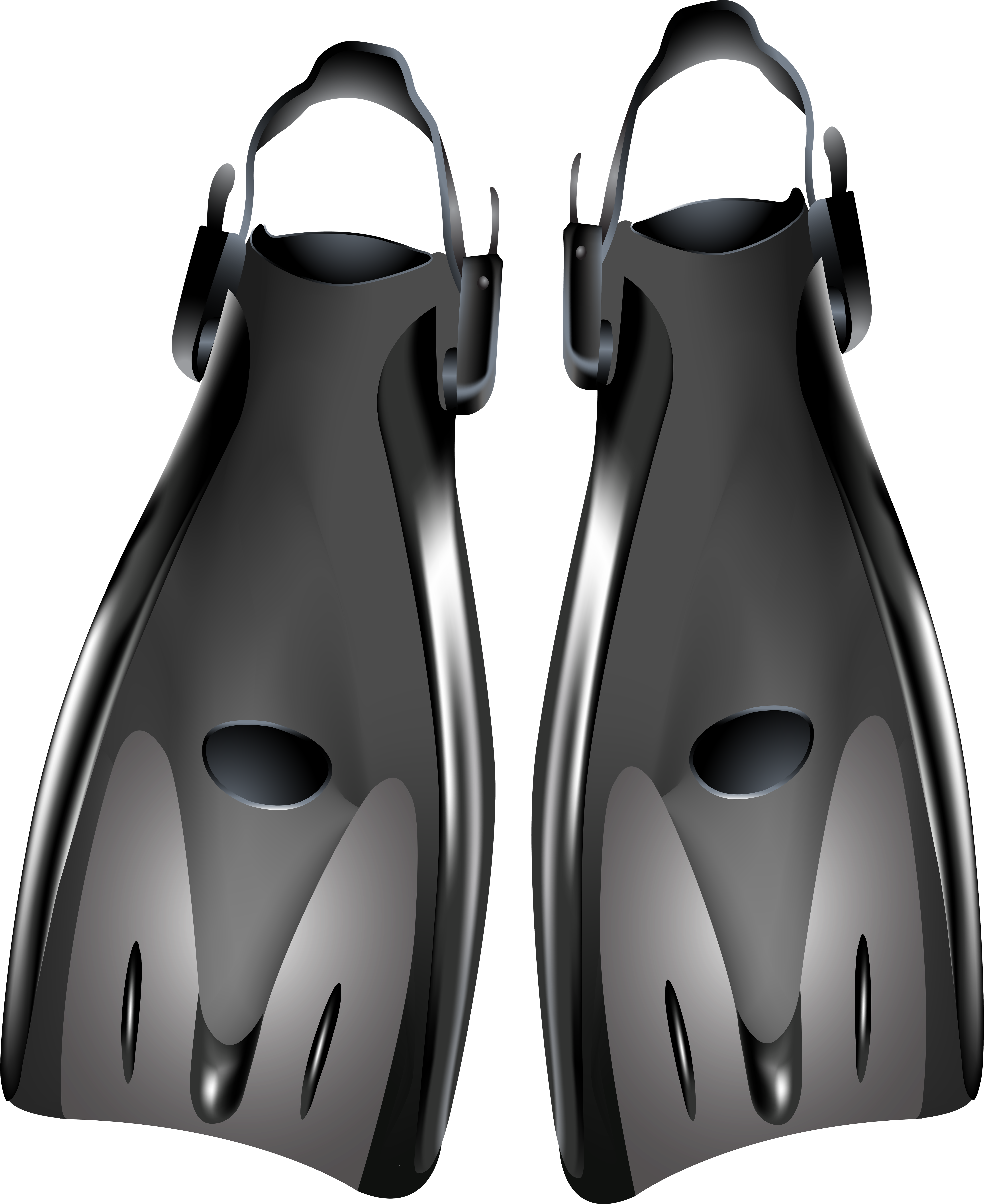Diving Fins Png Clip Art Transparent Png (6537x8000), Png Download