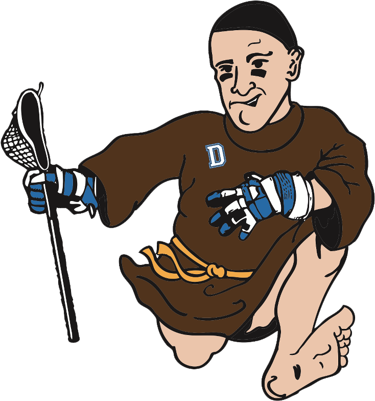 Depaul-lacrosse - Cartoon Clipart (741x960), Png Download