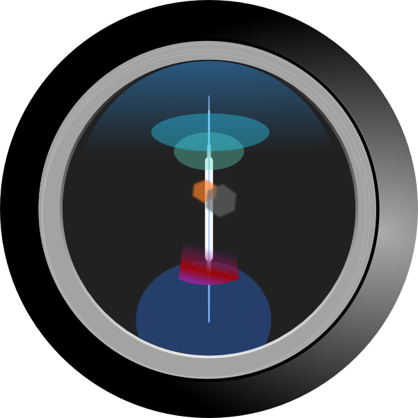 Camera Lens Clipart (600x600), Png Download