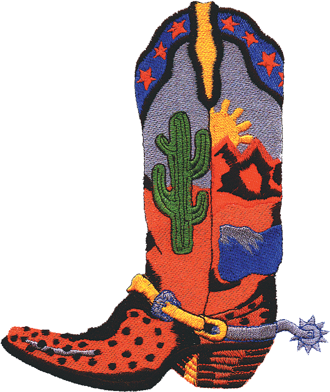 Pin Cowboy Boot Clipart - Clip Art - Png Download (675x798), Png Download