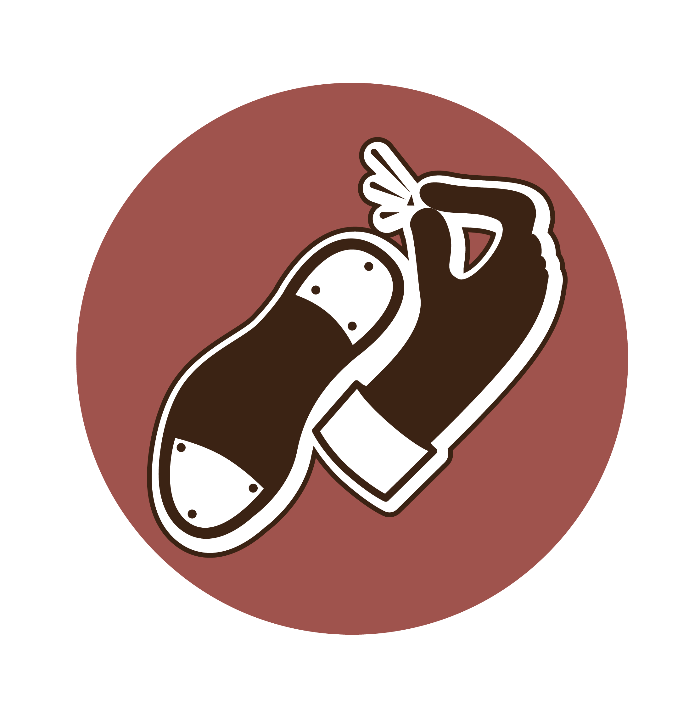 Anna Llombart - Tap Dance Logo Clipart (2225x2231), Png Download