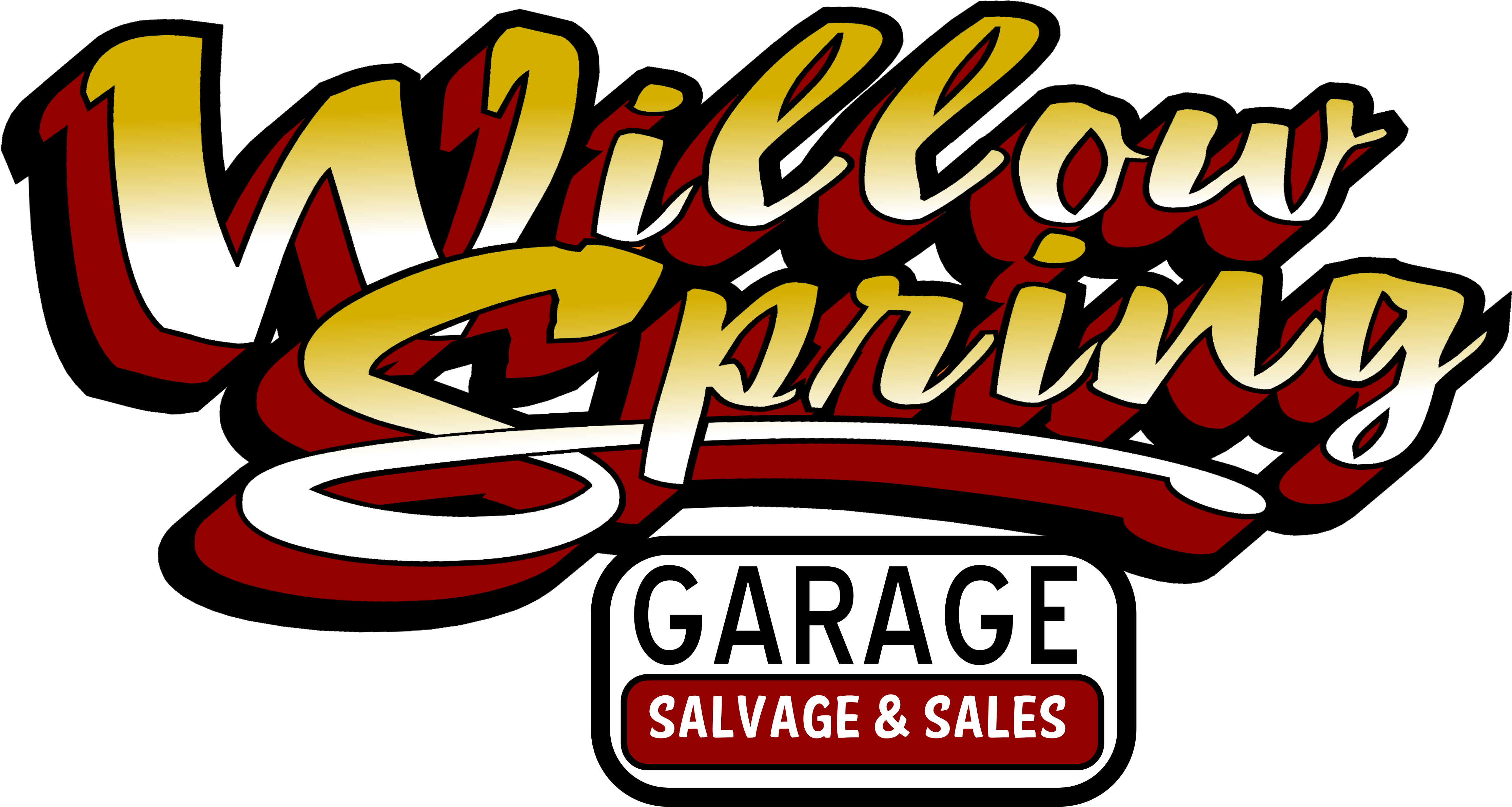 Willow Spring Garage - Willow Spring Clipart (5528x2750), Png Download