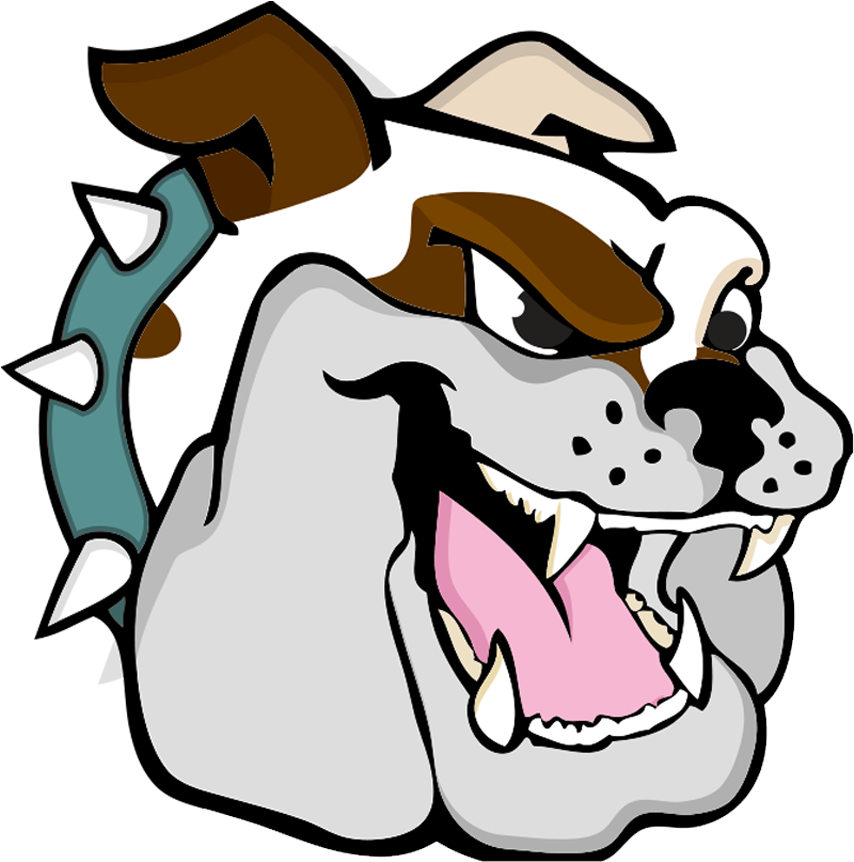 Middle School - Old Orchard Junior High Bulldog Clipart (863x875), Png Download