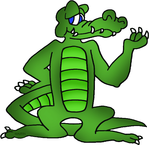 Florida State Reptile Alligator - Alligator Clip Art - Png Download (648x627), Png Download
