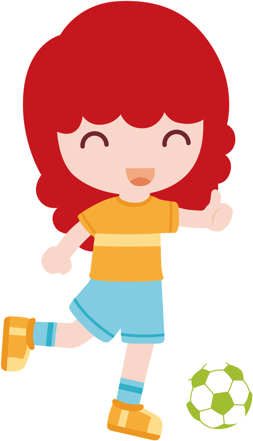 Minus Soccer Ball, Women's Football, Say Hello, Cupcakes, - Futebol Meninas Png Clipart (900x1549), Png Download