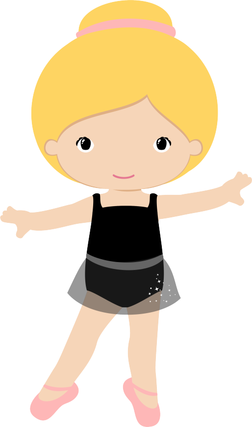 Exibir Todas As Imagens Na Pasta Png - Bailarina Loira Cute Em Png Clipart (514x870), Png Download