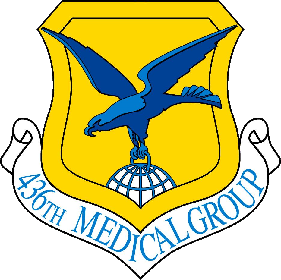The 436th Medical Group Is Responsible For Providing - Dover Air Force Base Logo Clipart (932x929), Png Download