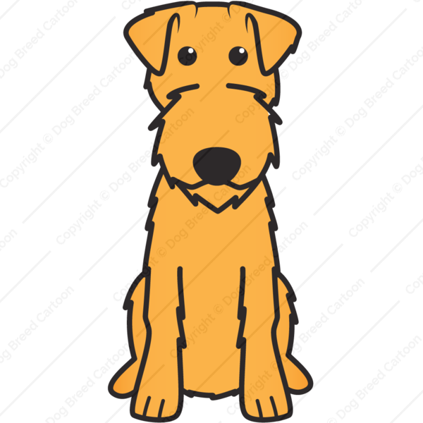 Irish Terrier Special Edition - Cartoon Terrier Clipart (600x600), Png Download