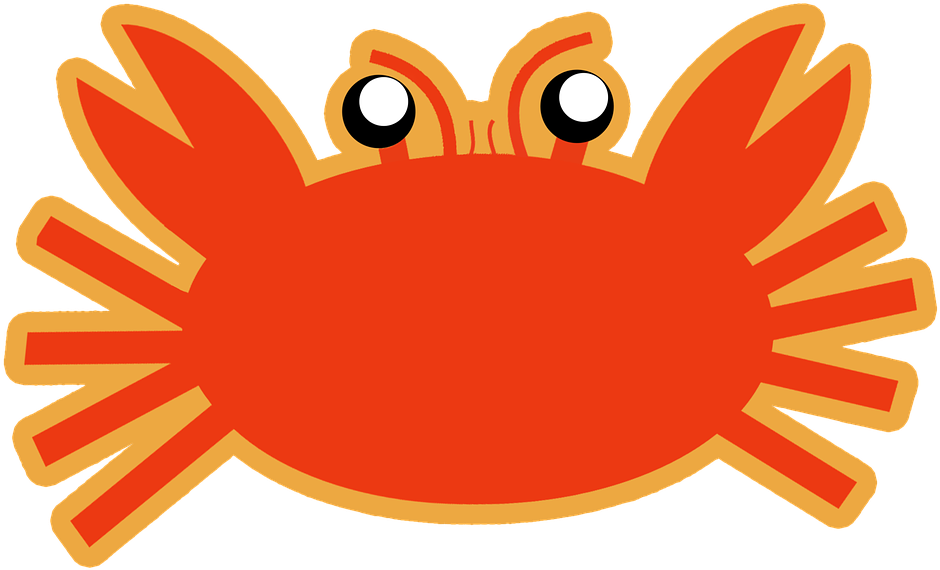 Svg Stock Crab Seafood Art Transprent - Logo ปู Clipart (1280x1280), Png Download