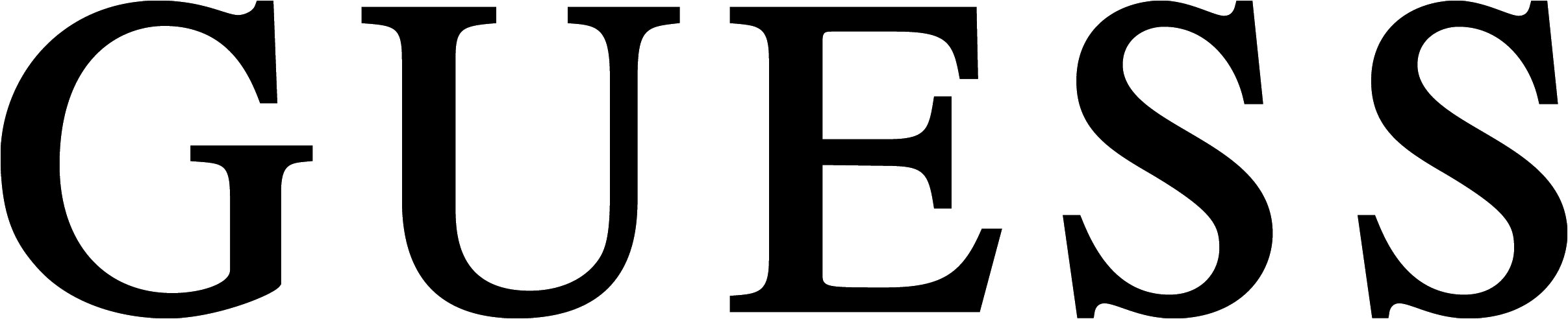 Partners - Guess Ankle Platform Boots Clipart (2414x492), Png Download