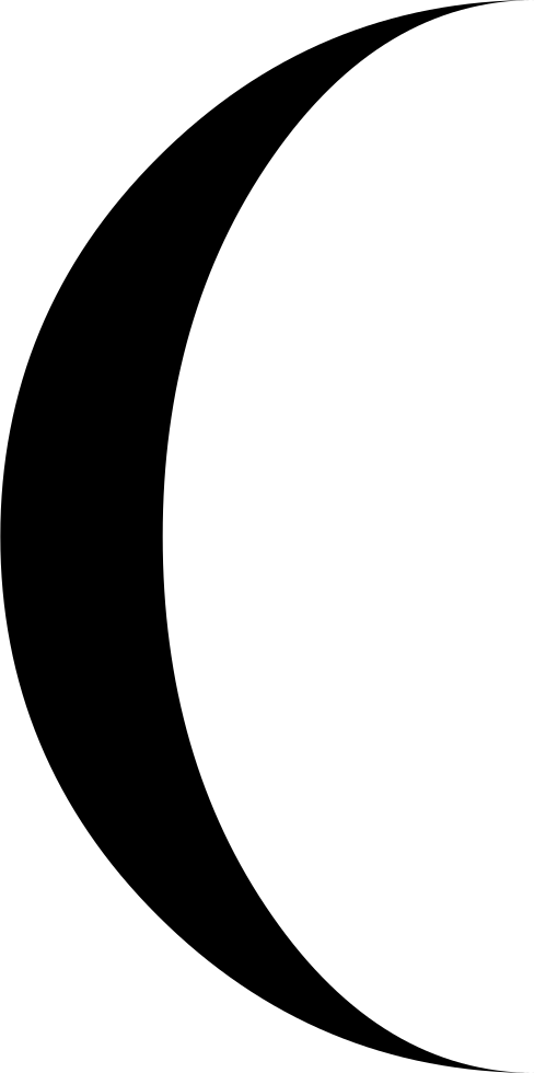 Moon Phase Symbol Svg Png Icon Free Download - Battle For Dream Island Eye Scared Clipart (488x980), Png Download