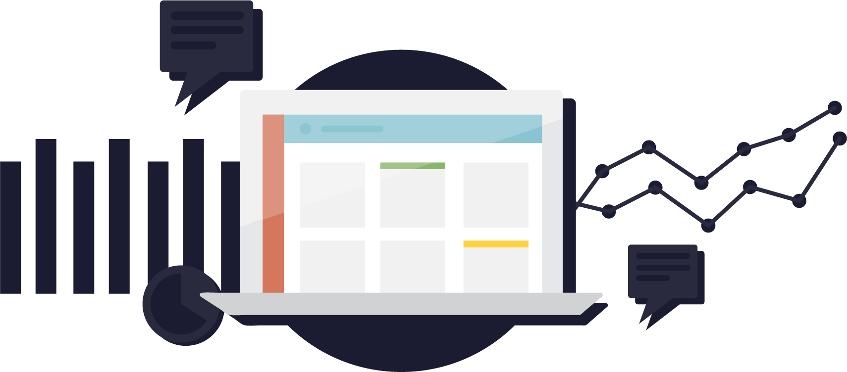 Professional Clipart Project Planning - Аналитика В Социальных Сетях - Png Download (1710x752), Png Download