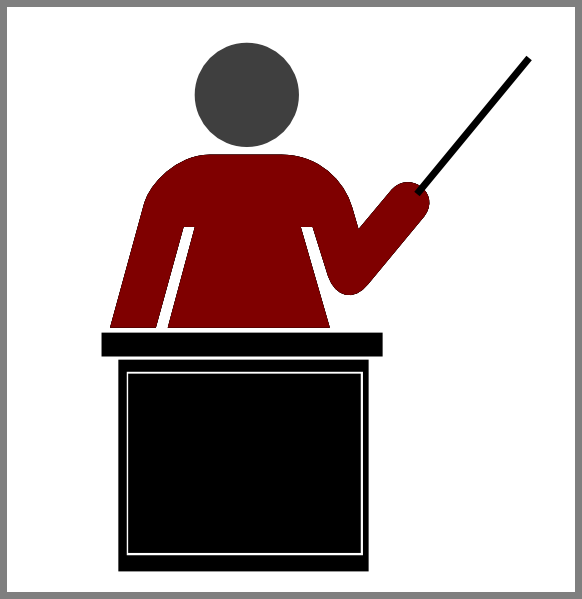 Teacher Clipart (582x599), Png Download