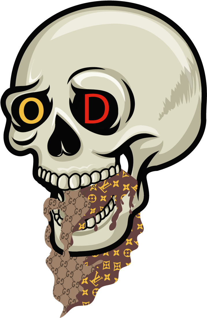 Cart $0 - 00 - Skull Clipart (1536x1200), Png Download