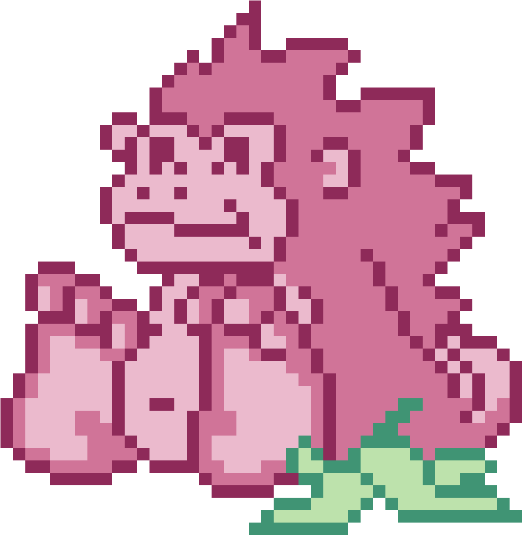 Pink Gorilla Pixel Stickers - Pixel Art Clipart (1200x1200), Png Download