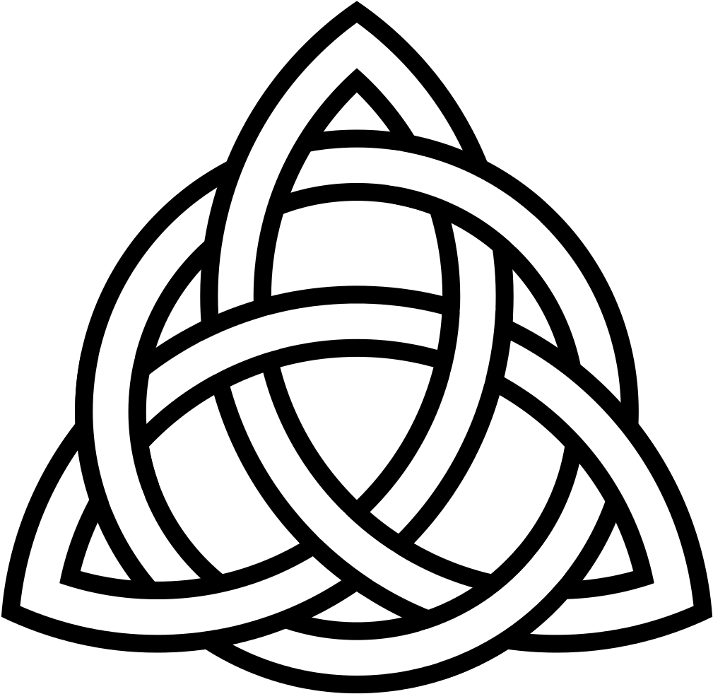 Picture - Triquetra With Circle Clipart (823x800), Png Download