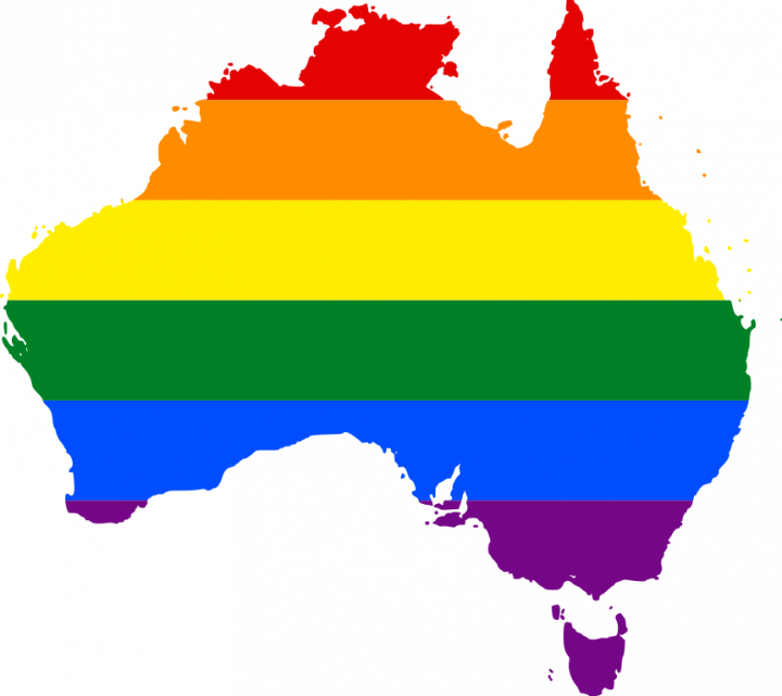 Australia Approves Marriage Equality Law - Australia Same Sex Marriage Vote Clipart (720x641), Png Download