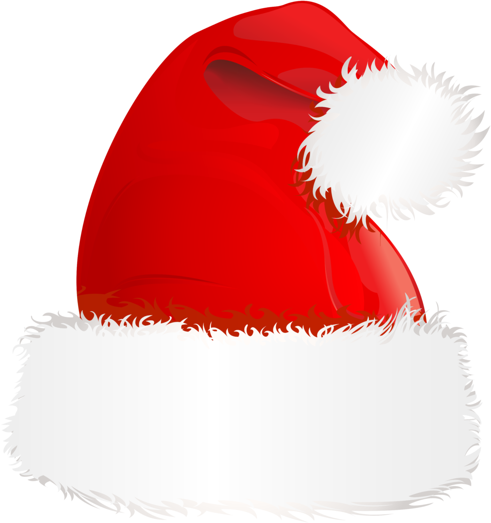 Large Size Of Christmas - Transparent Santa Hat Clipart (1024x1092), Png Download