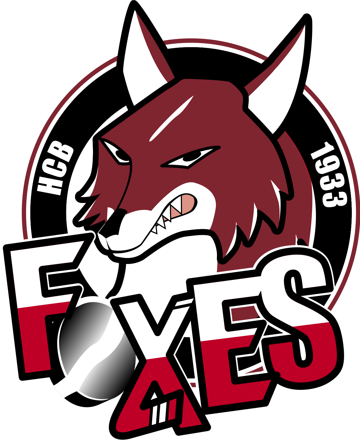 Hc Bolzano - Foxes Bolzano Clipart (1200x1465), Png Download