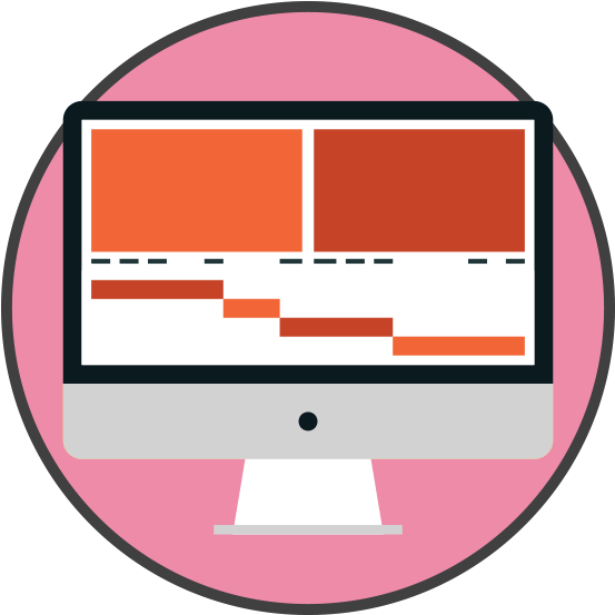 Video & 3d Animation - Компьютер Вектор Png Clipart (567x567), Png Download