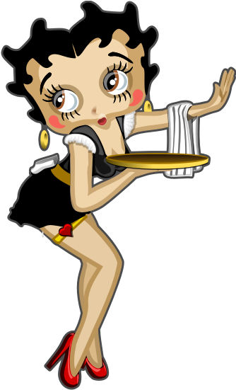 Betty Boop - Betty Boop - 9 - Fridge Magnet 70mm X 45mm - Ideal Clipart (600x600), Png Download