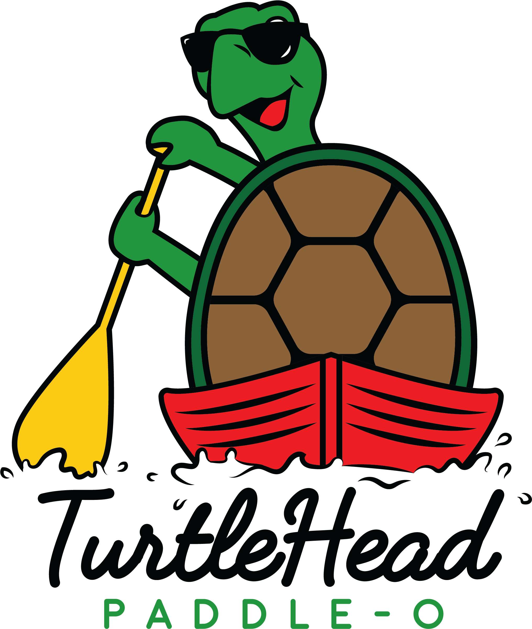 Turtlehead Paddle O Logo Finals - Cartoon Clipart (3001x3001), Png Download