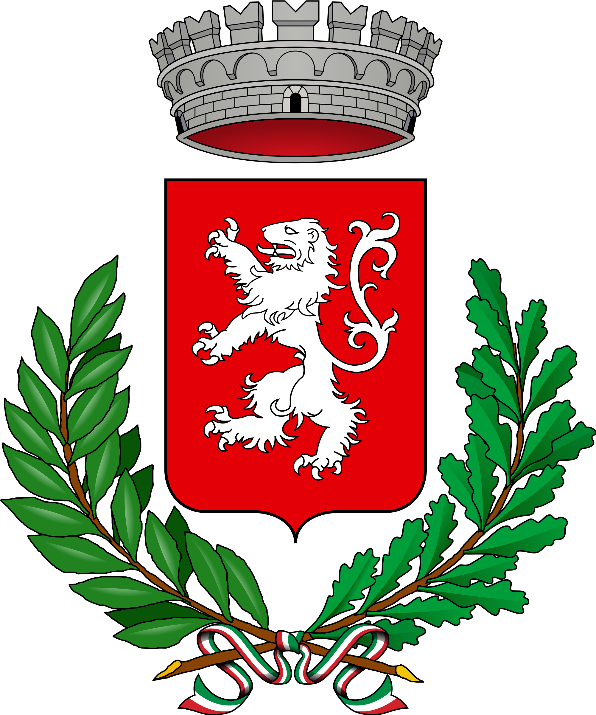 Open - Cervinara Stemma Clipart (2000x2430), Png Download