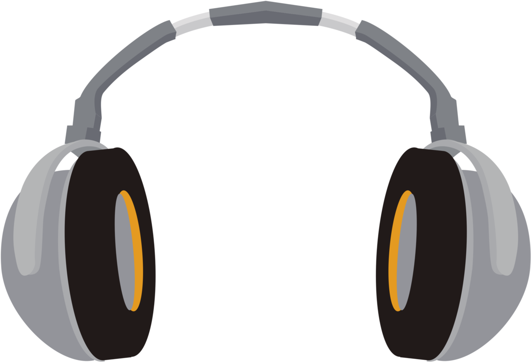 Headphone Clipart Wireless Headphone - Wireless Headphones Clipart - Png Download (1000x686), Png Download