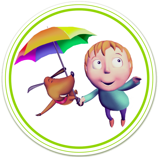 Child And Dog Dr - Green Eggs And Ham Clipart (670x665), Png Download