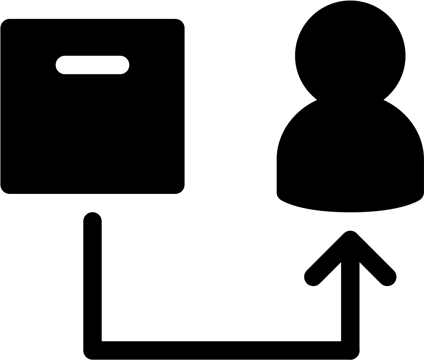 Supply Chain Filled Icon - Icon Clipart (1600x1600), Png Download
