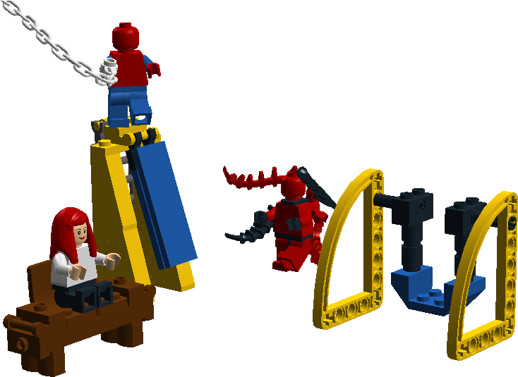 Central Park Showdown - Lego Clipart (1182x703), Png Download