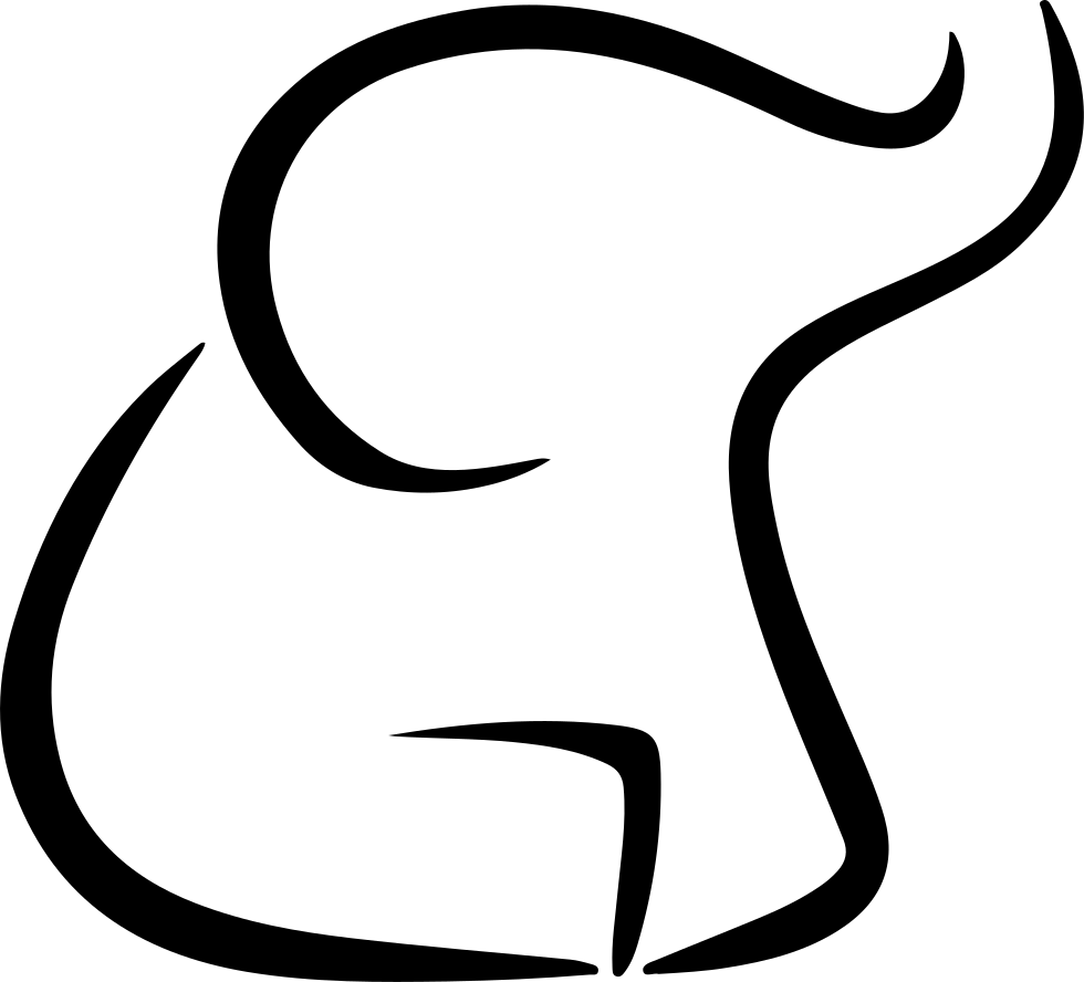 Meneame Social Network Logo Of An Elephant Comments - Free Elephant Logo Clipart (980x888), Png Download