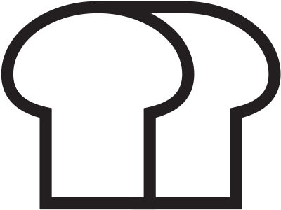 Bread Rubber Stamp - Bread Clipart (600x600), Png Download