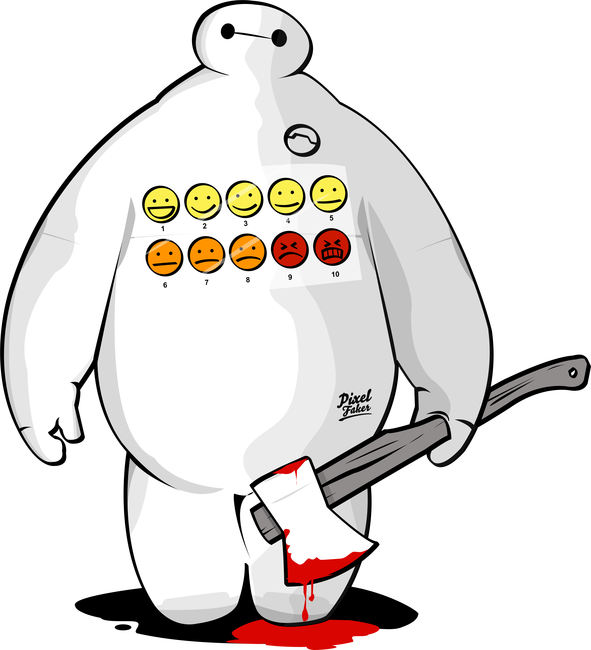 Big Hero - Cartoon Clipart (591x650), Png Download