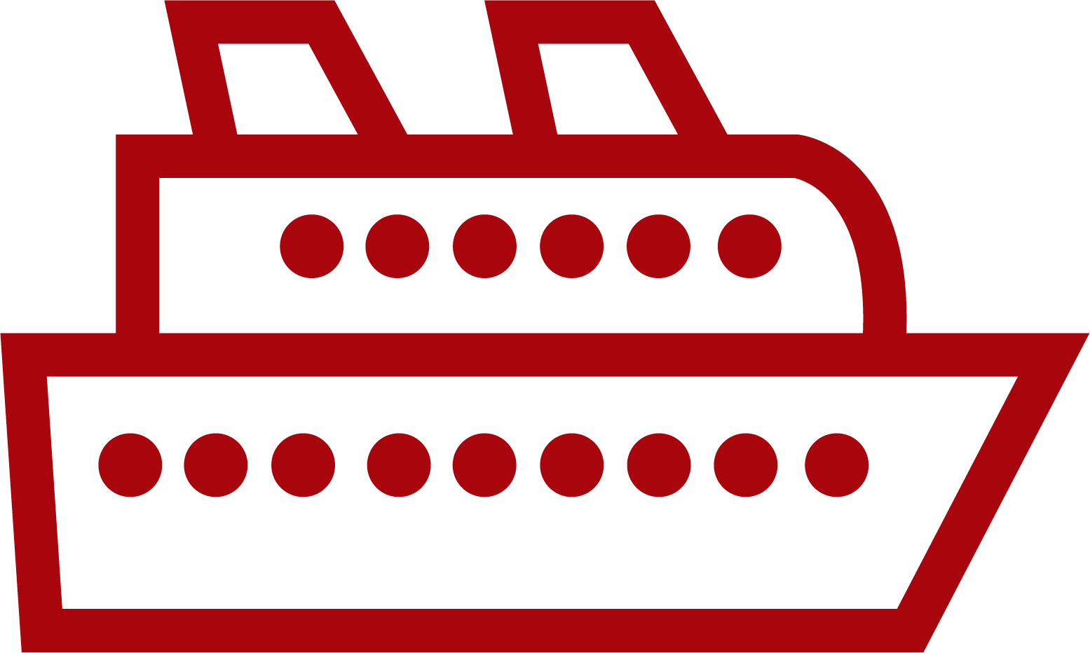 River Cruises Clipart (1555x932), Png Download