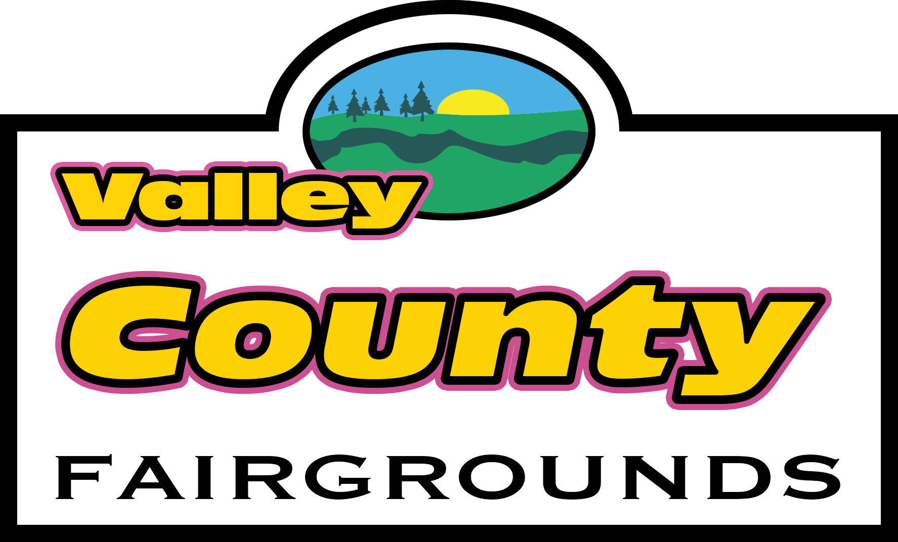 Valley County Fairgrounds Clipart (1775x1072), Png Download