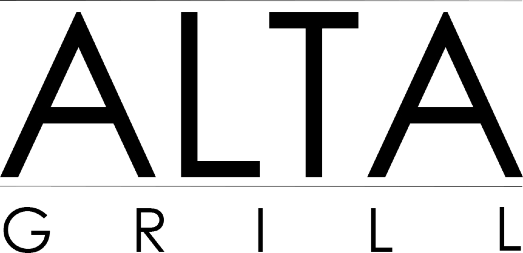 Alta Grill - Alternative Clothing Logo Clipart (1724x836), Png Download