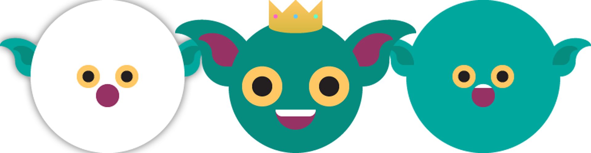 Snowball Goblin, King Blingo & A Big Goblin Clipart (1920x500), Png Download