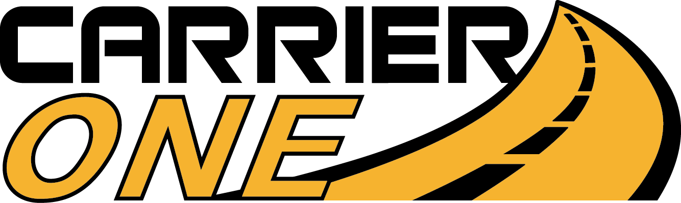 Flatbed Lease Purchase And Owner Operators Home Weekly - Carrier One Inc Clipart (1334x399), Png Download