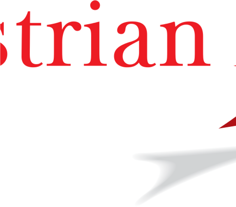 Austrian Airlines Logo - Austrian Airlines Logo 2017 Clipart (1000x1000), Png Download
