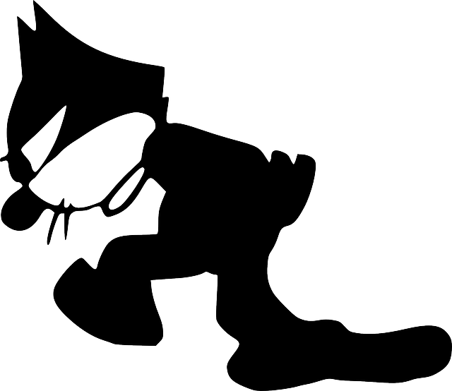 Sleeping Problems, Sweating, Loss Of Appetite And Difficulty - Felix The Cat Profile Clipart (640x554), Png Download