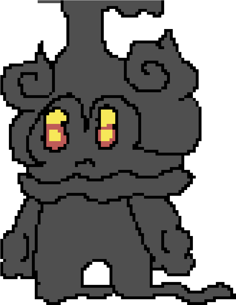 Marshadow - Sprite Clipart - Full Size Clipart (#1505668) - PinClipart