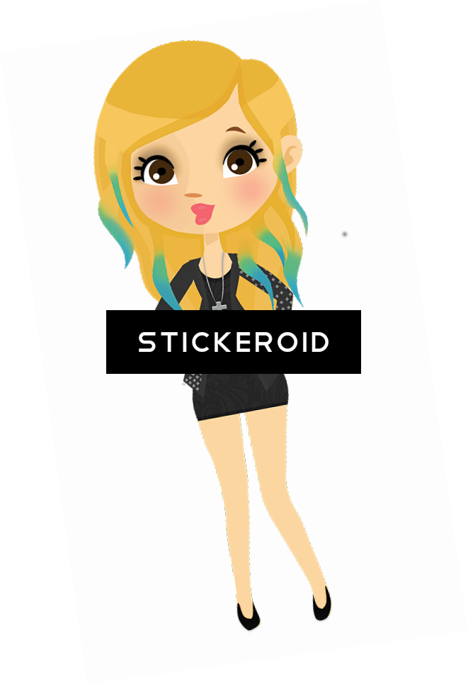 Barbie Doll - Cartoon Clipart (661x966), Png Download