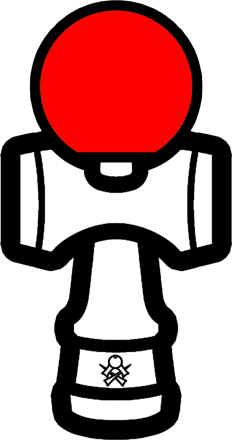 Ball And Cup Flip Sticker Sweets Kendamas For Ios Android - Cartoon Clipart (2466x3784), Png Download